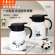 Xiongwochi thermos stewed teapot household smart teapot 2024 thermal kettle large capacity 1502ml - dark green 316 constant temperature pot intelligent constant temperature