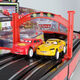 McQueen Boys Double Track Car Track Racing Children's Toys Remote Control Train Story 5-6-7 Years Extended Three-Level Edition, 10 Years Warranty New Upgrade Hand-Carry Electric Dual-Use Edition + 2 Special Car + 6 Cars