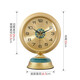 Compas European style wooden light luxury table clock living room home ornaments decorative ornaments quartz clock 506 gold