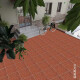 Azulejos de piso de patio al aire libre 600 baldosas antiguas Garden Villa Terrace Sun Surfiring Surfiring Anti-Slip Anti-Freeze Ceramicy Ceramiced Sesame Stone 12611 600*600