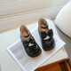 Ziweiqi Girls Prinzessin Schuhe Neue High-Top Weiche glänzende Bow Mary Zhen Lederschuhe 3927 Silber 28 Innere Länge 17,3 cm