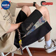 
NASALIKE Chinese style bear embroidered large size short-sleeved T-shirt for men's summer fashion brand handsome casual half-sleeved loose 5-point sleeve T-shirt [high-quality upgraded version] 7018 black XL recommended 120-135 Jin [Jin equals 0.5 kg] wear