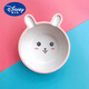 Disney (Disney) Bambou Fibre Coutte Cartoon Children's Table Varelle Bowl Set Baby Bowl Bowl Apprend à manger Assiette de nourriture supplémentaire Petite assiette de tigre plus cuillère