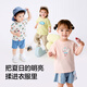 Balabala baby t-shirt baby tops for boys and girls short-sleeved 2025 summer comfortable breathable cute 209225117201