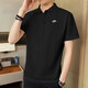 Nike (Nike) Sports Sports Traje de fitness Summer Fitness Running Camiseta de polo suelto de manga corta Pantalones rectos FN3895-010+FB7491-010 M