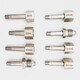 
Shantoulincun stainless steel 316L cylinder joint 5/8 internal thread external thread W21.8 orthodontic reverse adapter 1/4NPT external thread-A679