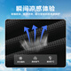 Warrior shorts men summer breathable five-quarter pants men loose beach pants men running fitness sports pants men