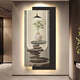 Yonghuan Modern Light Luxury Entrance Coremeraint Praising Простая светодиодная лампа висит напротив двери 2025 Новая роспись T12350 50*100 см. Плагируемое индукция человеческого тела Индукция ультрафиолета +