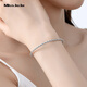 Miss JuJu pt950 platinum bracelet for women platinum twist rope small waist bracelet fashion jewelry weight 11.4-11.6g