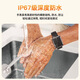 华w智选老人电手表中老年痴呆防走丢可插卡5G定位GPS健康智能手环 高配版黑色5G通+大屏幕+大电池+