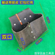 Laiji carpentry nail pocket rubber nail pocket carpentry nail bag nail bag construction carpentry waist bag nail bag conveyor belt tool bag double-mouth rubber nail bag with hammer hanging
