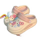 Hualin Fashion Hole Chaussures Soft Sole non glissantes Slippées respirantes pour femmes couples d'été piétinent 653 [rose] Petites étoiles de mer [semelle épaisse] 36-37 [une seule taille plus petite]