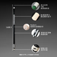 Dafini Billiards Family A Serie AA12356 Big Head White Notes Second Generation Blade Runner G2 Dafini A1 (admite la prueba que llega)