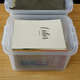 
Gongma Storage Box Transparent Gel Box Plastic Storage Box Large Household Storage Box Thickened Storage Box Box 2687 (55*40*34cm) About 68L