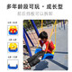 Outdoor children's swing home hanging basket hanging rope baby cradle horizontal bar accessories baby courtyard outdoor indoor hanging chair swing chair + rope (without hook connection belt, etc.