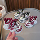 
RONGXITU 2025 Spring Infant Toddlers Lightweight Daddy Shoes 13 Years Old 693 Brew Red 17 -21 Shot 5 Pairs