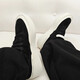 阿迪达斯 （adidas）LABCOURT舒适增高低帮鞋滑ID官方旗舰正品 ID6227黑白两副鞋带 _ 43