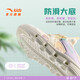 ANTA Children's Sandals Girls' Shoes 2025 Summer New Baotou Outdoor Amphibious River Tracing Shoes Beach Shoes Ivory White/Mist Purple-4 28 Shoe Inner Length 17.5cm