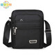 Chanyue Casual Crossbodybody Bag Men's's Men's Casual Sacle Sac Oxford Tissu petit sac à dos Sac pour hommes en toile Tende commerciale portable [Y3519 Modèle de base] + [Four Pull Black]