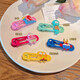 [Dopamine Hair Accessories] Colorful Dopamine SpongeBob Hair Pin Side Clip Pai Star Clip Headdress SpongeBob Duckbill Clip
