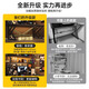 Small craftsman hole board computer desk e-sports desk bookshelf integrated home storage office study writing desk black 160