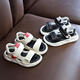 Ziweiqi Summer Sandal de suela suave para niños 13579 Blanco 21 Longitud interna 14 cm