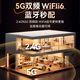 Shenmou Family Surveillance Pet Tracking Kamera, ältere Wohngeschäfte Notrufkarriere, WeChat Voice Call, 360-Grad-Gamma-Rotation in Indoor, kein toter Winkel, Nachtsicht C2