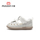 Shepherd Boy Kleinkindschuhe 2025 Sommer neuer Originalmärchen -Schmetterlingsmode -Prinzessin Sandalen Weiche Sohle Baby atmungsaktiven Märchen 20 Schuhe mit 14,5 cm/geeignet für Fußlänge 14,2 cm