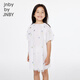 jnby by JNBY新款江南布衣童装oversizeA型短袖连衣裙25夏女童1P4G12240 031/深灰 图案随机 130 cm