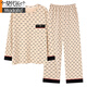 Modal pure cotton pajamas men's long-sleeved spring and autumn style, all-cotton casual loose large size, can be worn outside home clothes two-piece set, autumn KJ--9901 L (recommended 110-130Jin [Jin equals 0.5 kg])