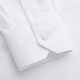 CAMICISSIMA business casual liquid stain-resistant long-sleeved shirt for men white latte white 37