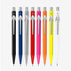 CARAN d'ACHE automatic pencil imported pencil anti-broken core design Drawing pencil 844 orange + Technik rubber
