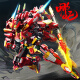 LEGO Technic Nezha Blocs Blocshs Bulloms Demon Child's Naughty Sea Chinese Style Mecha Boy assemble robot Robot High Difficulty Toys's Gifts's Gifts Fengshen Nezha Mecha Corps complet [866 particules]