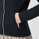 安德玛（UNDERARMOUR）UA女装 运动服跑步健身训练外套立领休闲夹克时尚潮流女士上衣 1380130-001 XS