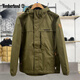 添柏岚（Timberland）2023秋冬新款外套男装户外防风冲锋衣 A695W 001-黑色 XXL