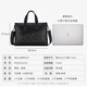 Emperor Paul (WILLIAMPOLO) briefcase for men's business bag genuine leather top cowhide men's handbag men's bag computer bag birthday gift for boyfriend 213123-Black [top cowhide]