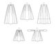 SIMPLICITY SS9712W2 女式裙子 W2(20W-22W-24W-26W-28W)
