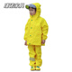 Fantasy children's raincoat overalls rain pants one-piece Anji game clothes dual-purpose waterproof full body boys and girls 901 yellow overalls M