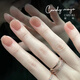 CandyMoyo healthy 0-toxic nude water-based nail polish, long-lasting whitening, non-tearable, no lighting required CMS181 sweet kiss