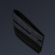 
WILLIAMPOLO Emperor Paul Men's Wallet Short Ultra Thin Youth Wallet Small Coin Wallet Boys Gift Card Bag Black Horizontal