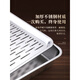 
XMSJ Thickened Stainless Steel Kung Fu Tea Tray Household Rectangular Drain Pallet Water Leaking Water Connection Tray Filter Water Storage Japanese Water Storage Tea Tray 3527 6cm