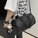 JINSHIWQ fitness bag men wet and dry separation handbag lightweight short travel bag women large capacity training sports bag swimming bag black