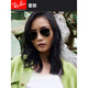 RayBan (RayBan) sunglasses sunglasses pilot male and female glasses polarized can be matched with a degree of toad lens 0RB3025 [Polarization] 9196S2 gold frame blue lens 62mm