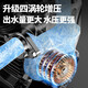 Supercharge pump household fully automatic tap water self-priming pump high-rise silent 220v small pumping pressurized pump 1390W anti-freeze and rust automatic and powerful self-purpose
