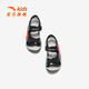 ANTA Children's Sandals Universal Children's Shoes 2025 Summer New Phantom Bullet Technology Outdoor Beach Shoes Black/Magma Orange-2 28