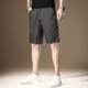 Romon High-End American Casual Shorts Herren Sommer Dünne Ice Silk Trendy Marke Loose Sports Mid-Pants Trendy Straight-Bein Fünf-Punkte