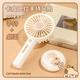 IZW2025 cute Kapibala fan with high appearance and convenient handheld outdoor mini USB charging small fan 9221K See details