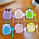 Mengyu Kulomi Magnet Magnétique Absorbant en acier Balle de peinture Mini Toy Toy Melody Keychain Pendant Dieu dézippé sans maladie de chat - Boîte à balles en acier absorbant le magnétique - Bleu