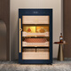 Vinocave humidor constant temperature and humidity household intelligent variable frequency ammonia removal with fingerprint lock cedar wood box small commercial office countertop exquisite cigar humidor V2 mid-range player smart humidor 113L