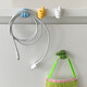 Mozhou Creative Thumb Data Cable Storage Fixed Adhesive Hook Wire Coach Multifinectional Punch-Free Couleur complète 20 Crochet de pouce aléatoire